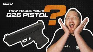 How To Use Your G26 Manual Gel Blaster Pistol