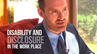 Disability and Disclosure in the workplace