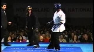 Steven Babcock vs Milton Paige 1998 New England Open Karate Tournament