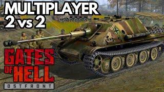 Warum spielen wir gegen Deutschland? I Gates of Hell Ostfront I Multiplayer 2vs2 [DEUTSCH]