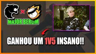 FANTAO GANHANDO UM CLUTCH 1v5 ABSURDO NO MAJOR! - R6 CLIPS