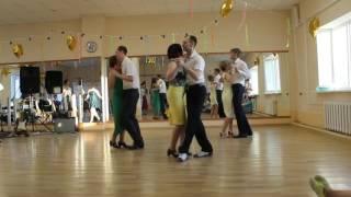 Lindy'N'Roll Balboa showcase "Как положено друзьям все мы делим пополам"