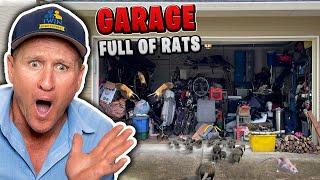 The Entire Garage was FILLED with RATS!