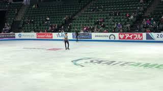 Nathan Chen 2018 Skate America SP practice 10.19.18