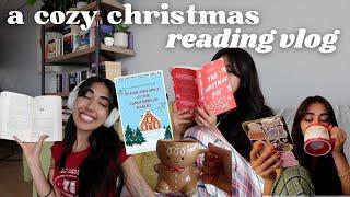 a super cozy reading vlog️️ reading xmas books, days at home & drinking lots of hot beverages🫶