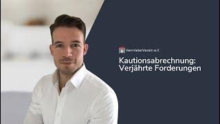 Kautionsabrechnung: Verjährte Forderungen