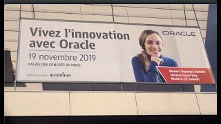 Highlights de l'événement Oracle France au Palais des Congrès