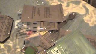 What is in a MRE package Part 2