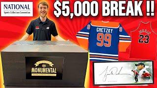 Opening a $5,000 Upper Deck National Mystery Monumental Box !!