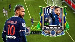 NEYMAR JR 108 RATED REVIEW!!! DRIBBLING KING!! FIFA MOBILE 21