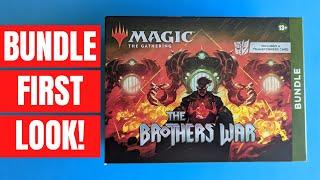 First Look! The Brothers' War Bundle Opening - What's Inside? #MTG