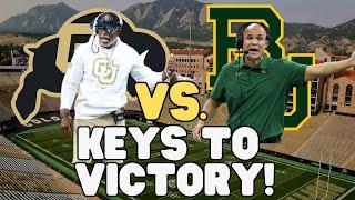 Live: What Coach Prime And Colorado Football NEEDS To Do To Defeat The Baylor Bears