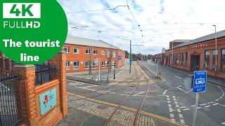 Wirral Tramway Trip Down The Track On Wallasey No.78 Historic Tram Cab Ride UK [4k 60fps]