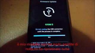 LG G2 MINI d620r lollipop 5.0.2 ripristino (schermata nera nessun comando possibile)