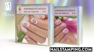 HOW TO USE Nail art Home Kit No. 01 and No. 02 