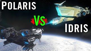 POLARIS cannot fight the IDRIS - Star Citizen Gameplay