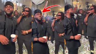 Highlights On How Olamide Made Davido Cry As While Performing At Davido And Chioma Wedding