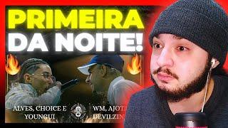 (FIZERAM HISTÓRIA) WM, AJOTA E DEVILZINHA X ALVES, CHOICE E YOUNGUI | BDA 8 ANOS | REACT BAUEB