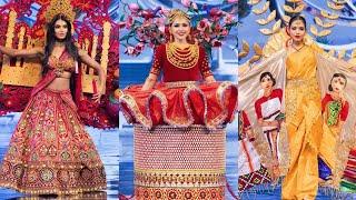 Miss Universe India 2024  - BEST IN NATIONAL COSTUMES (Top - 10 Performance ) 