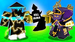 So I got KILL AURA with WREN KIT in Roblox Bedwars..