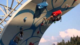 Ashima Shiraishi vs. Alex Johnson in the 1st Round of the 2014 Psicobloc Masters