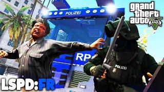 GTA 5 LSPD:FR - WASSERWERFER von der POLIZEI?!  - Deutsch - Polizei Mod #80 Grand Theft Auto V