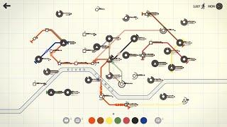 Mini Metro gameplay - how to get very high scores in 'normal mode'