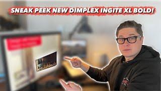 NEW Dimplex Ignite XL BOLD improved electric fireplace review