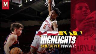 Maryland Men's Basketball Highlights | Maryland 91, Bucknell 67