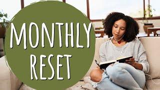 Monthly Reset Process: Reflection, Goals & Actions