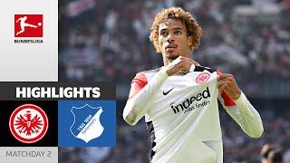 Ekitiké Scores! | Eintracht Frankfurt - TSG Hoffenheim 3-1 | Highlights | MD2 – Bundesliga 2024/25