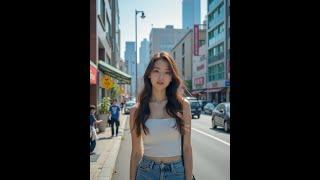 [Ai Studio] Smile in the city everyday life Part 2 - AI ART LookBook