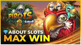 Max win (10000X) on Pirots 2 by ELK Studios