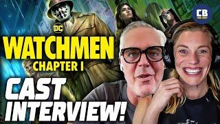 DC's DARKEST Animated Movie?! The Watchmen Chapter 1 Cast Interview! Katee Sackhoff, Titus Welliver