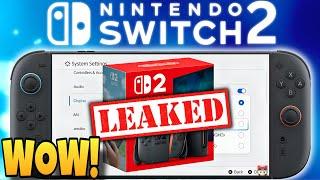 EVERYTHING for Nintendo Switch 2 Just Leaked...