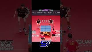 Fan Zhendong With XU XIN Men s Double Table Tennis #탁구 #卓球 #乒乓球 #wtt #ittf #tabletennis #sports