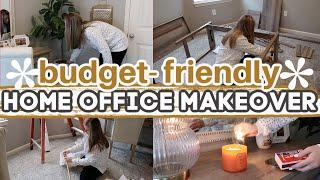 2021 RUSTIC GLAM HOME OFFICE MAKEOVER! | *BUDGET FRIENDLY* |  HUGE TRANSFORMATION | Lauren Yarbrough