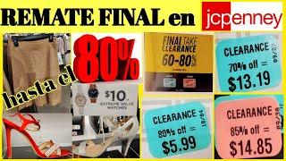 JCPENNEY gran venta LIQUIDACIÓN hasta 80% offzapatos,vestidos, ropa,relojes,joyeria CLEARANCE