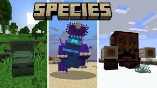 Species | Minecraft Mod Showcase (1.20.1)