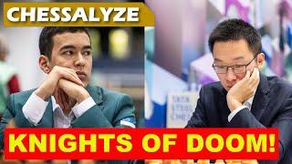 Wenn Springer AUSFLIPPEN! | Wei Yi vs Abdusattorov | Global Chess League 2024 London Runde 1