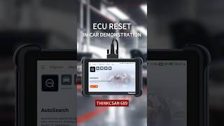 How to use thinkscan689 to reset ecu? #thinkcar #automobile #obd2scanner #diagnosis #obd2