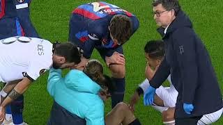 Pedri Injury vs Manchester united