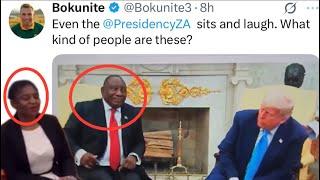 Video Clip That Drove Afrikaners & White R Americans Crazy |Donald Trump & Cyril Ramaphosa Meeting