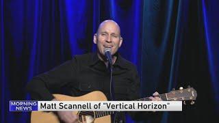 Matt Scannell of 'Vertical Horizon' performs live