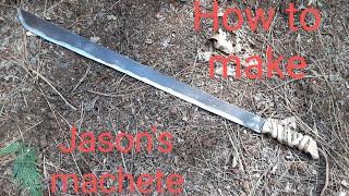 how to make a reboot Jason Voorhees machete ( Friday the 13th 2009) #fridaythe13th