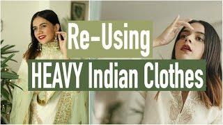 How EVERY Girl Should Re-Use Heavy Indian Clothes! | Komal Pandey