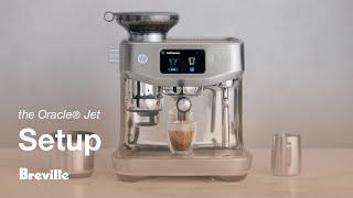 the Oracle® Jet | Unboxing and setting up your coffee machine | Breville AU