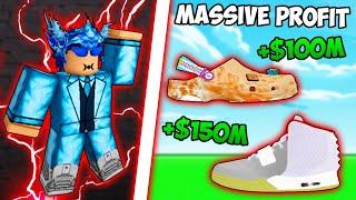 How I Made MASSIVE Profits In Sneaker Resell Simulator! Sneaker Con Hustle #26 (Roblox)