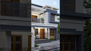  Duplex house front elevation design  #shorts #aprdesign06