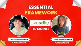 LiveGood training by coach Maria Jeanette